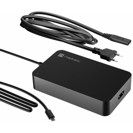 CARGADOR NATEC GRAYLING USB-C 90W PARA PORTATILES, TABLETS, PHONES