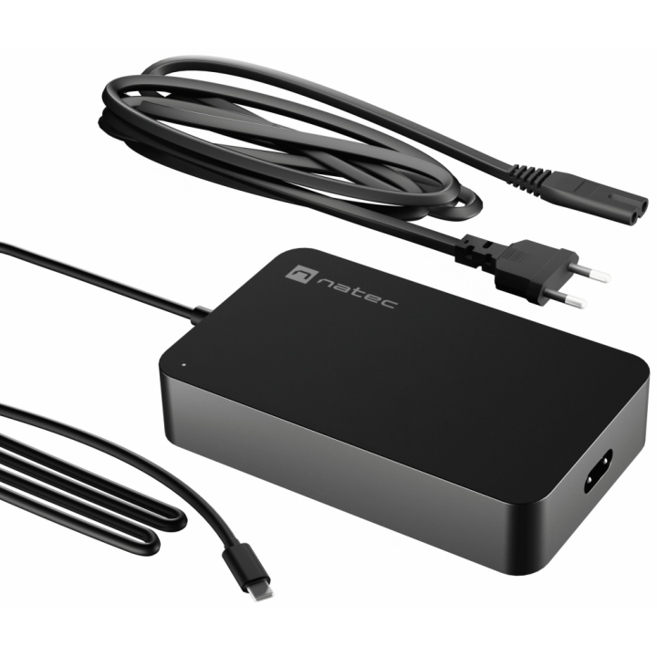 CARGADOR NATEC GRAYLING USB-C 90W PARA PORTATILES, TABLETS, PHONES