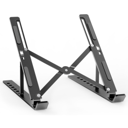 SOPORTE DE SOBREMESA AISENS AJUSTABLE PARA PORTATIL TABLET GRIS