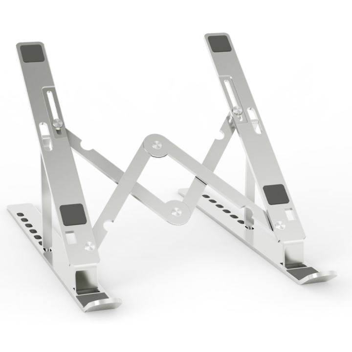 SOPORTE PORTATIL AISENS SOBREMESA AJUSTABLE PLATA