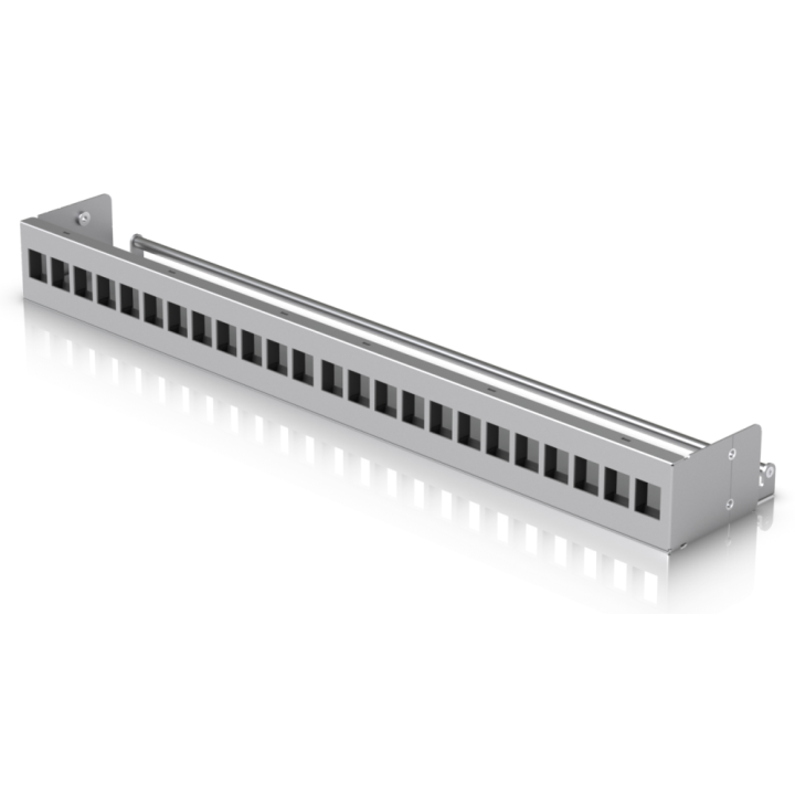 PATCH PANEL UBIQUITI UACC-RACK-PANEL-PATCH-BLANK-24 KEYSTONE WHITE