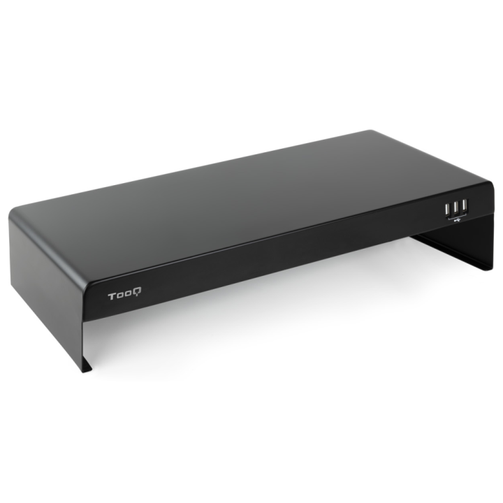 SOPORTE ELEVADOR TOOQ MONITOR/PORTATIL CON 3 PUERTOS USB
