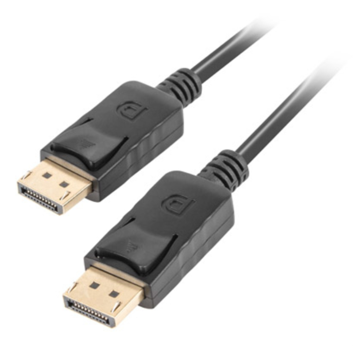 CABLE DISPLAYPORT LANBERG MACHO MACHO 4K NEGRO 1.8M