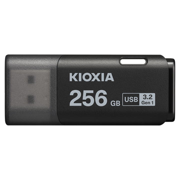 MEMORIA USB 3.2 KIOXIA 256GB U301 HAYABUSA NEGRO