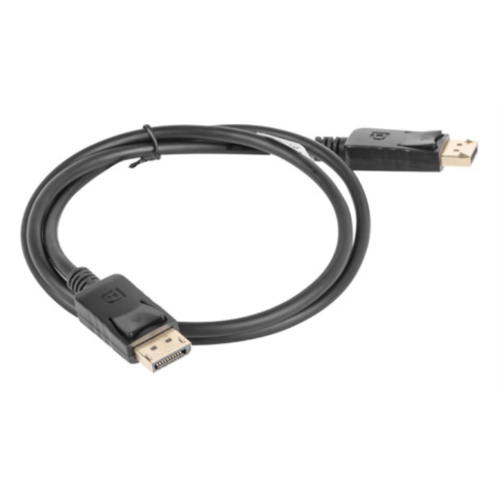 CABLE DISPLAYPORT LANBERG MACHO MACHO 4K 1M NEGRO