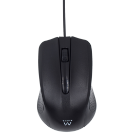 RATON EWENT EW3300 OPTICO 1000DPI NEGRO USB