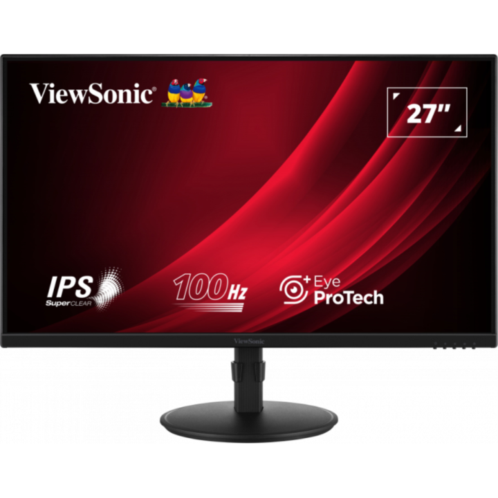 MONITOR VIEWSONIC 27" VG2708A FHD IPS LED VGA HDMI DP USB MULTI ERGONOMIC