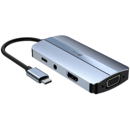 LEOTEC DOCKING STATION 7-1 1USB-C PD100 1USB3.0 1USB-C 1USB2.0 1HDMI