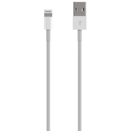 CABLE AISENS USB 2.0 LIGHTNING M-USB-A/M BLANCO 0.5M