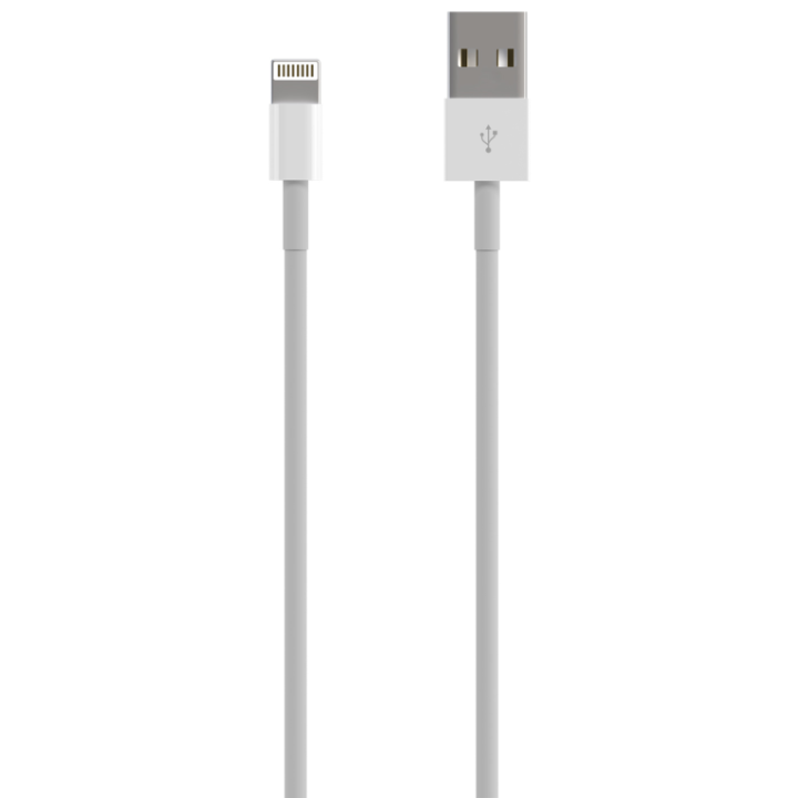 CABLE AISENS USB 2.0 LIGHTNING M-USB-A/M BLANCO 0.5M