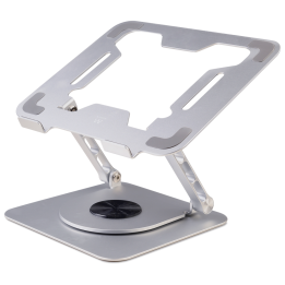 SOPORTE PORTATIL EWENT HASTA 43.9CM (17,3") PLATA