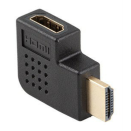 ADAPTADOR 4K LANBERG HDMI(M) A HDMI(H) ANGULO IZQUIERDA
