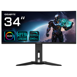 MONITOR GAMING GIGABYTE MO34WQC2 34" 3440X1440 VA 2K