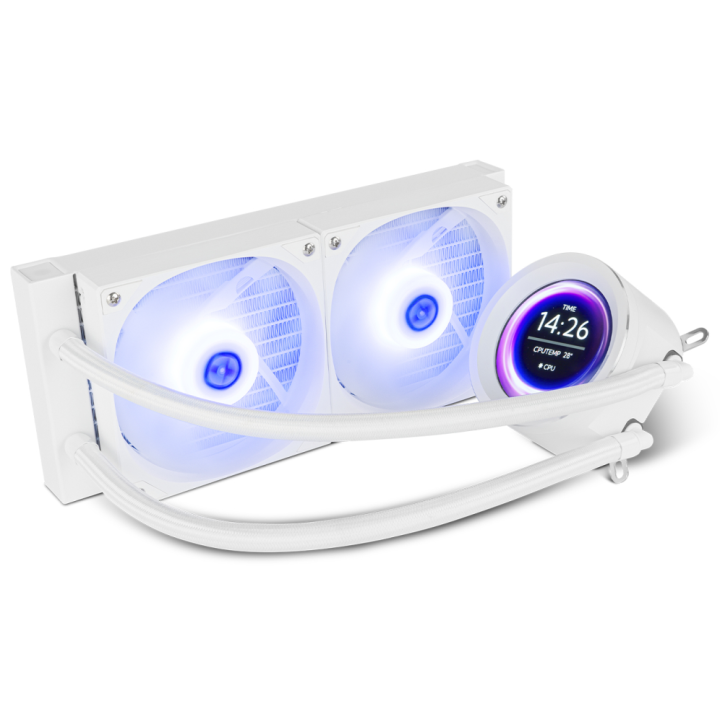 VENTILADOR NOX REFRIGERACION LIQUIDA HUMMER X-240 120MM BLANCO
