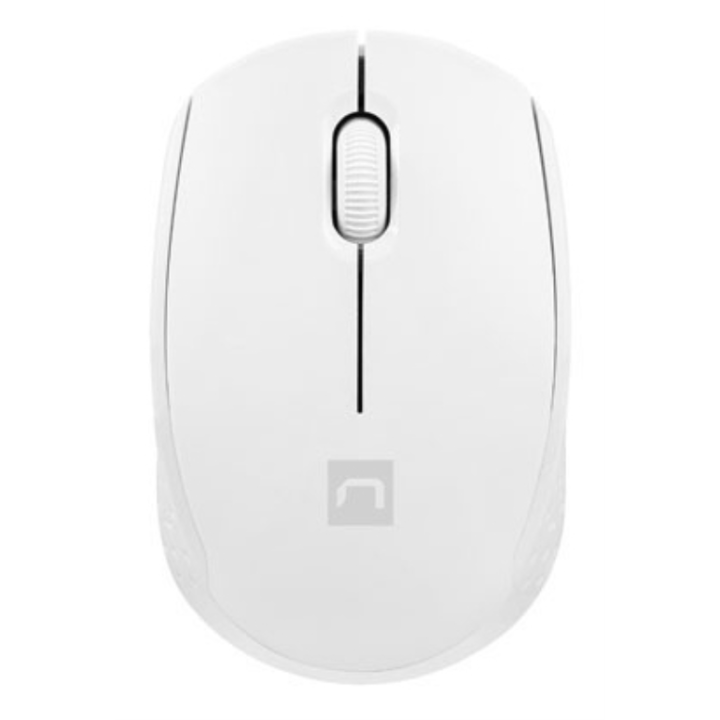 RATON NATEC STORK OPTICO 1600 DPI BLANCO RF INALAMBRICO PILAS
