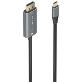 CABLE CONVERSOR AISENS BIDIRECCION USB-C A DISPLAYPORT 8K@60HZ 1.8M