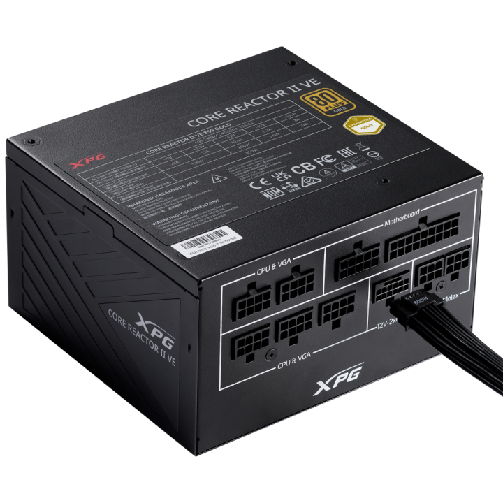 FUENTE ALIMENTACION XPG COREREACTOR II VE 650W 80+ GOLD FULLY MODULAR ATX