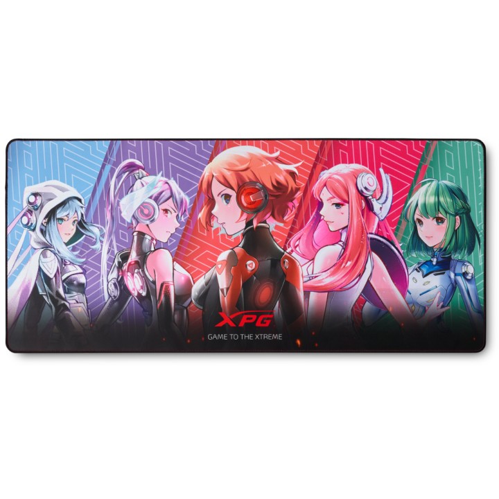 ALFOMBRILLA GAMING XPG FRONTLINE XL XTREME SAGA 01 NEGRO 900X400X3