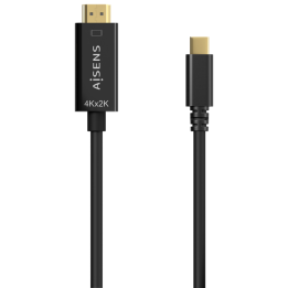 CABLE CONVERSOR AISENS 4K30HZ USB-C/M-HDMI/M NEGRO 1.8M