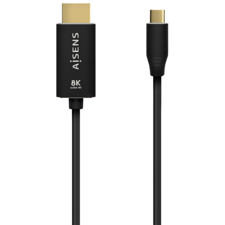 CABLE CONVERSOR AISENS ALUMINIO USB-C A HDMI 2.1 8K60HZ 1.0M