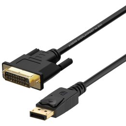 CABLE CONVERSOR AISENS DISPLAYPORT A DVI DP/M-DVI/M NEGRO 2.0M