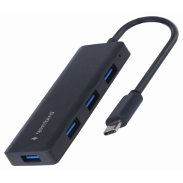 CONCENTRADOR GEMBIRD USB 3.1 (GEN 1) TIPO C DE 4 PUERTOS