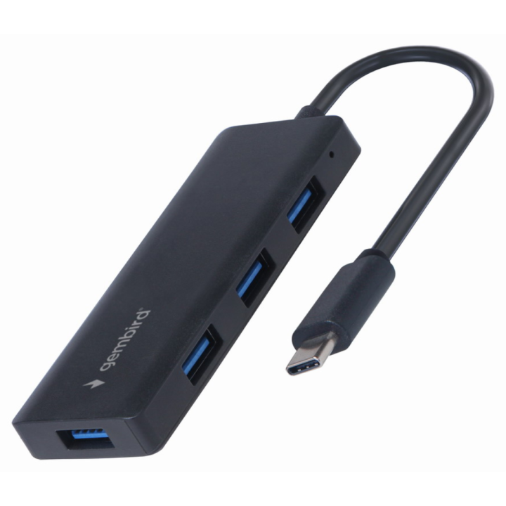 CONCENTRADOR GEMBIRD USB 3.1 (GEN 1) TIPO C DE 4 PUERTOS
