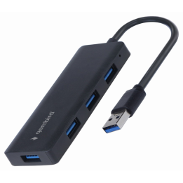 CONCENTRADOR GEMBIRD USB 3.1 (GEN.1) DE 4 PUERTOS