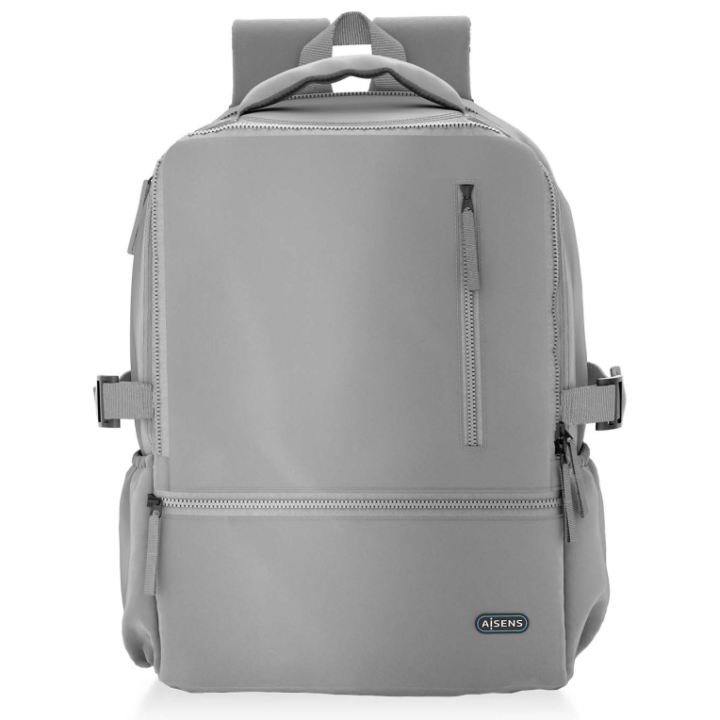 MOCHILA AISENS DEPORTIVA REPELENTE AL AGUA 15,6" GRIS