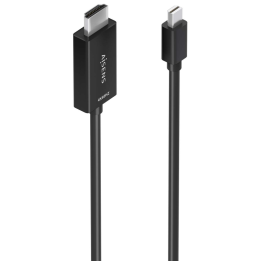 CABLE CONVERSOR AISENS MINI DP/M A HDMI/M 4K@60HZ NEGRO 1.5M