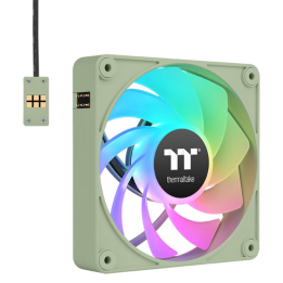 VENTILADOR INV MAGNETICO CAJA THERMALTAKE CT120 EX ARGB 3XVENT VERDE MATCHA
