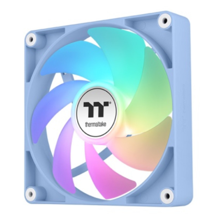 VENTILADOR CAJA THERMALTAKE CT120 ARGB 2XVENT AZUL HYDRANGEA