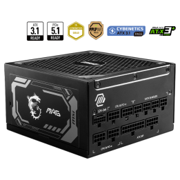 FUENTE ALIMENTACION MSI MEG A1250GL PCIE5 1250W 80 PLUS GOLD