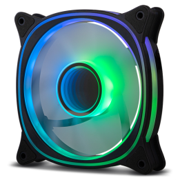 VENTILADOR NOX HUMMER V-FAN ARGB ESPEJO INFINITO 120MM