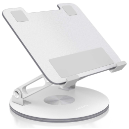 SOPORTE SOBREMESA AISENS AJUSTABLE GIRATORIO PORTATIL/TABLET 7"-13" PLATA