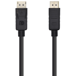CABLE AISENS DISPLAYPORT V1.2 4K60HZ DP/M-DP/M NEGRO 10M