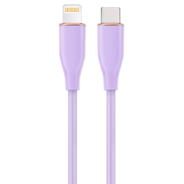 CABLE DE CARGA Y DATOS GEMBIRD USB TIPO-C A 8 CLAVIJAS 1,5 M VIOLETA