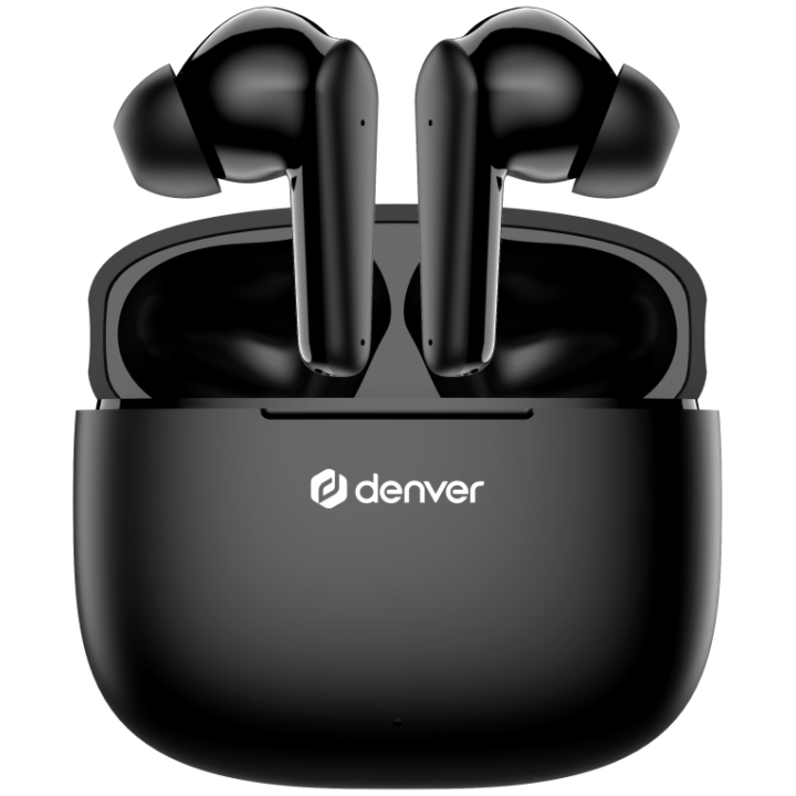 AURICULARES BLUETOOTH DENVER TWE-48B INALAMBRICOS NEGROS