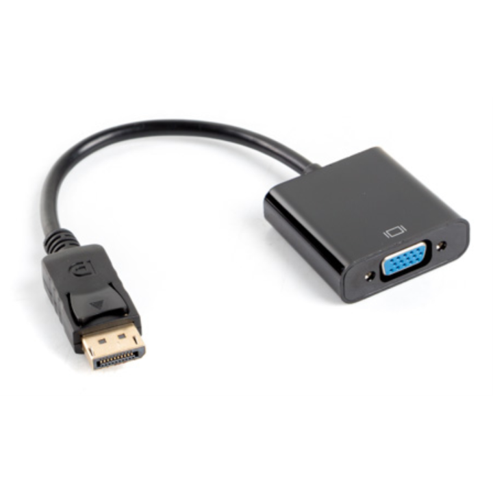 ADAPTADOR LANBERG DISPLAYPORT 1.1 A VGA 20CM NEGRO