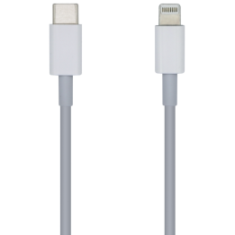 CABLE AISENS USB 2.0 LIGHTNING/M-USB-C/M PD BLANCO 2.0M