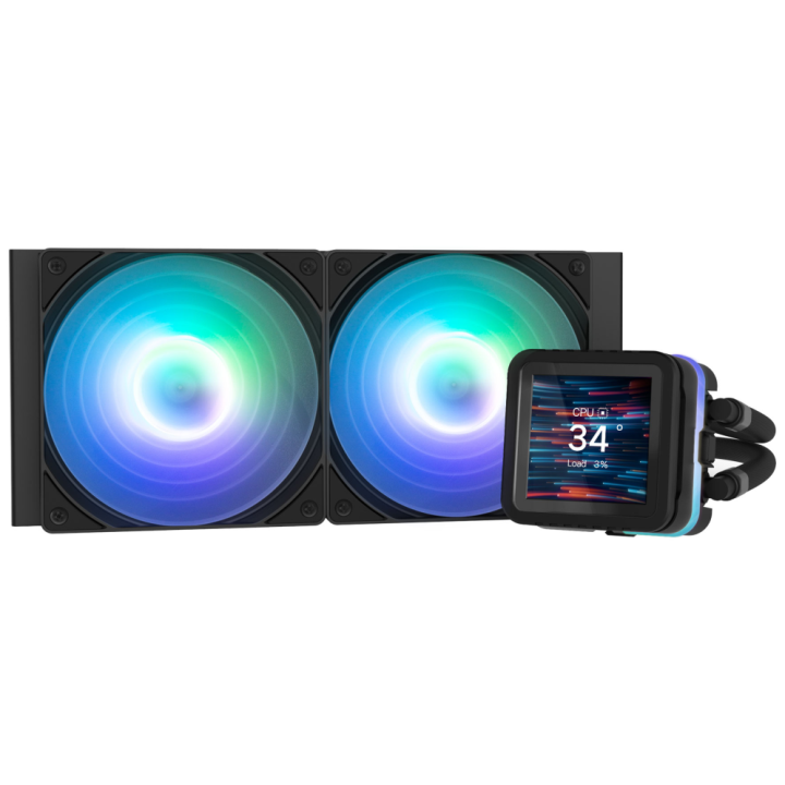 REFRIGERACION LIQUIDA CPU ZALMAN ALPHA2 DS A24 ARGB 240MM NEGRO