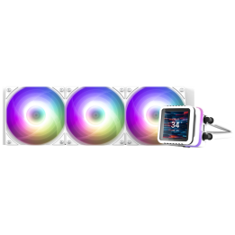 REFRIGERACION LIQUIDA CPU ZALMAN ALPHA2 DS A36 ARGB 360MM BLANCO