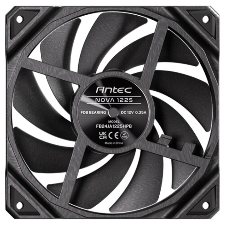 VENTILADOR CAJA ANTEC NOVA 1X VENT 120MM NEGRO