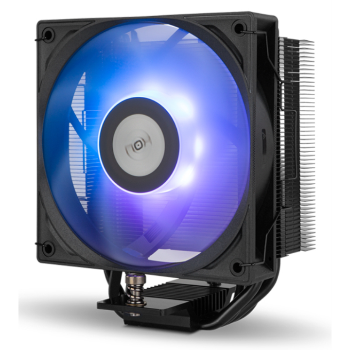 VENTILADOR CPU NOX HUMMER R-400ARGB NEGRA ALTO RENDIMIENTO