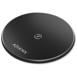 CARGADOR AISENS INALAMBRICO USB-C 15W PARA MOVIL NEGRO