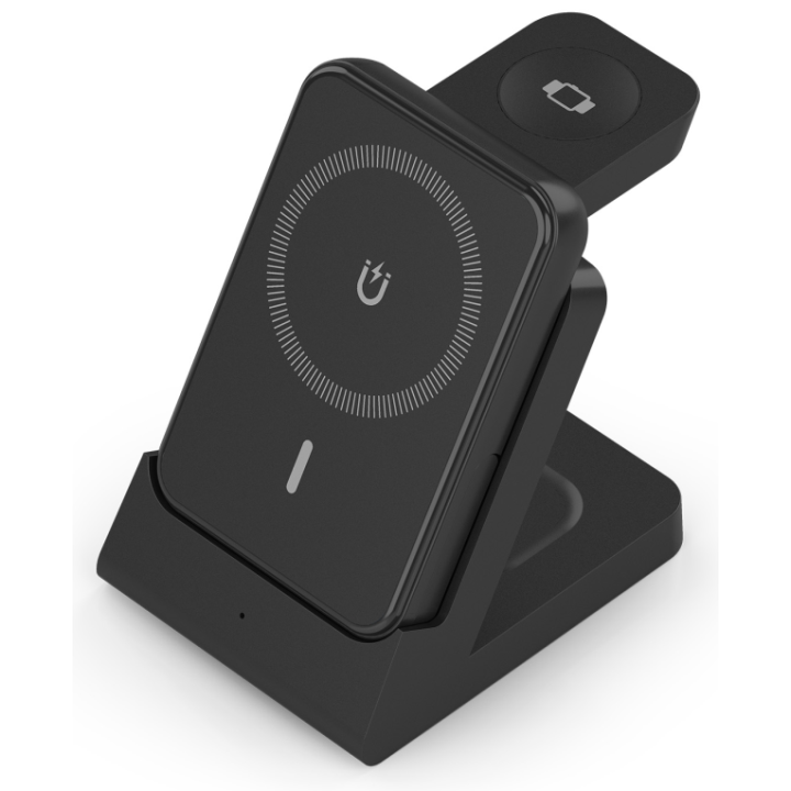 CARGADOR AISENS INALAMBRICO USB-C 4 EN 1 15W MOVIL APPLE WATCH AURICULARES