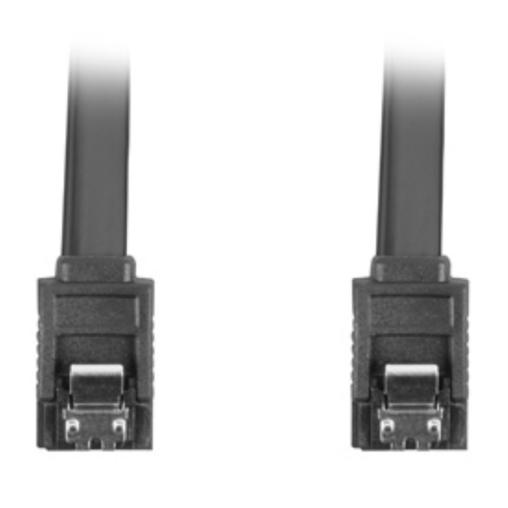 CABLE SATA III LANBERG 6GB/S HEMBRA HEMBRA CLIP METAL 0.5M ROJO