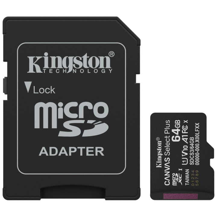 MICRO SD KINGSTON HC 64GB SDCS3