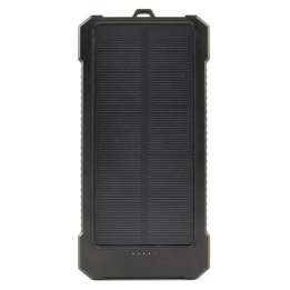 POWERBANK SOLAR GEMBIRD 10000 mAh NEGRO