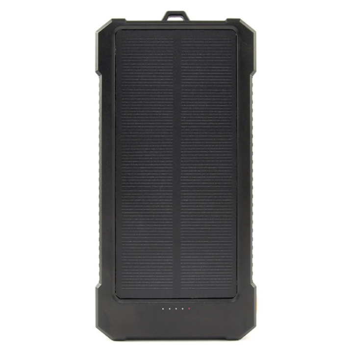 POWERBANK SOLAR GEMBIRD 10000 mAh NEGRO